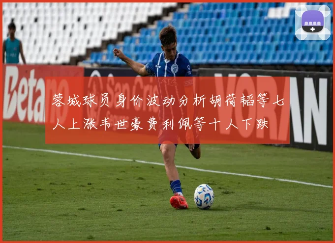 蓉城球员身价波动分析胡荷韬等七人上涨韦世豪费利佩等十人下跌