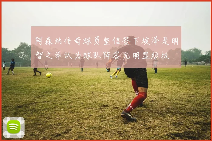 阿森纳传奇球员坚信签下埃泽是明智之举认为球队阵容无明显短板